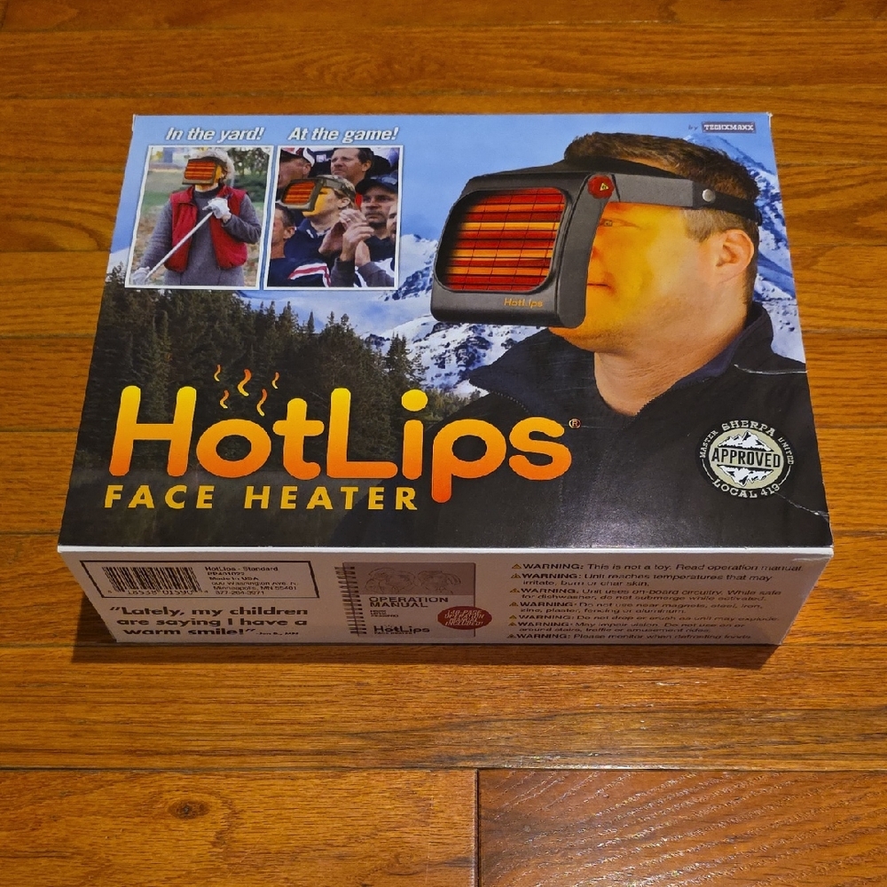 Prank Gift Box - HotLips Face Heater